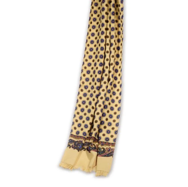 Wool and silk scarf WJ26-059S from the Cocoon of Artisan collection